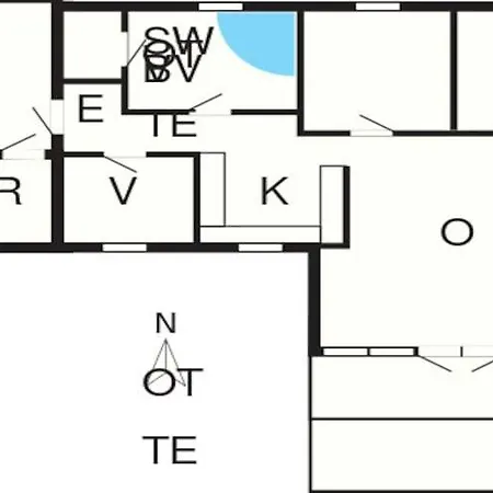 Three-bedroom In Hojslev 4 Holiday home