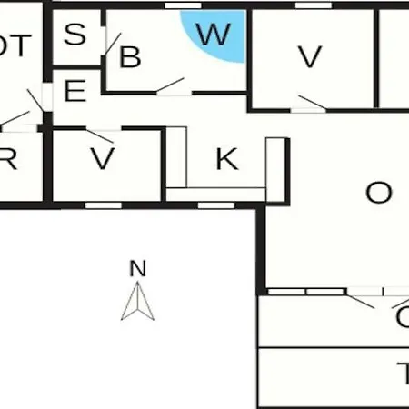 Holiday home 6 Person In Hojslev-by Traum Bostrup